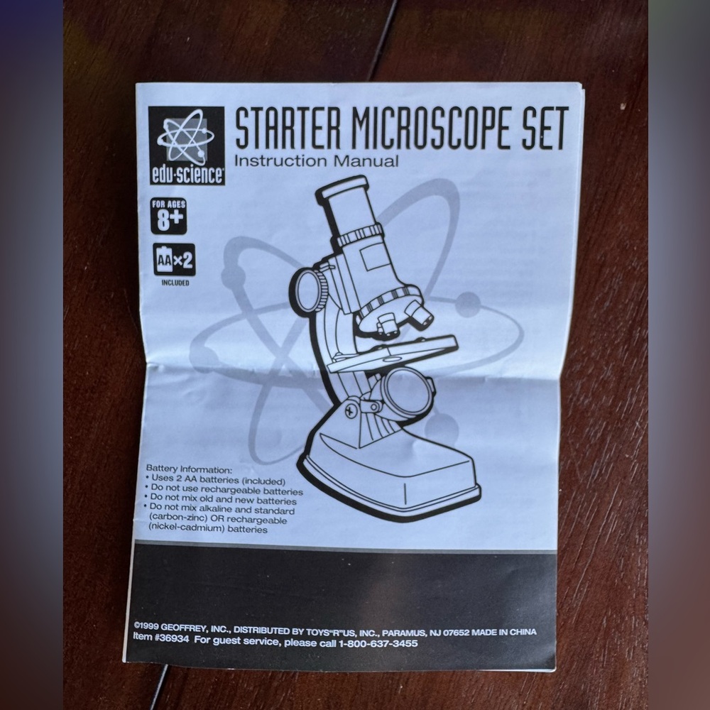 Edu Science Starter Microscope Set - Picture 3 of 4